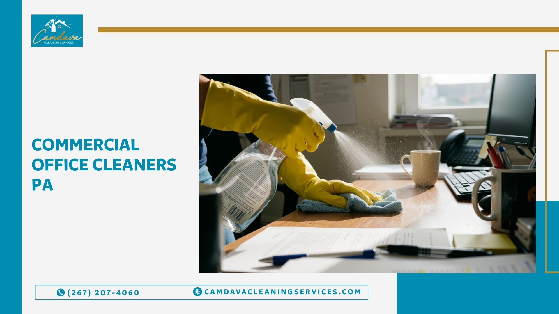 commercial office cleaners PA